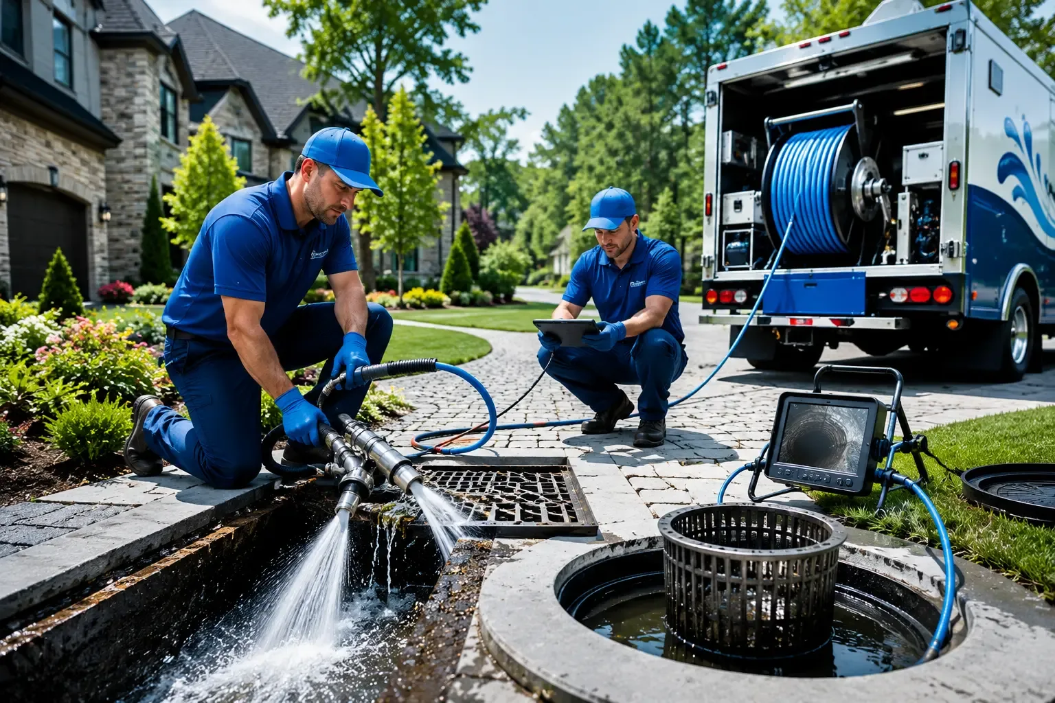 Local outdoor drain cleaning professionals in Mapleton, KS